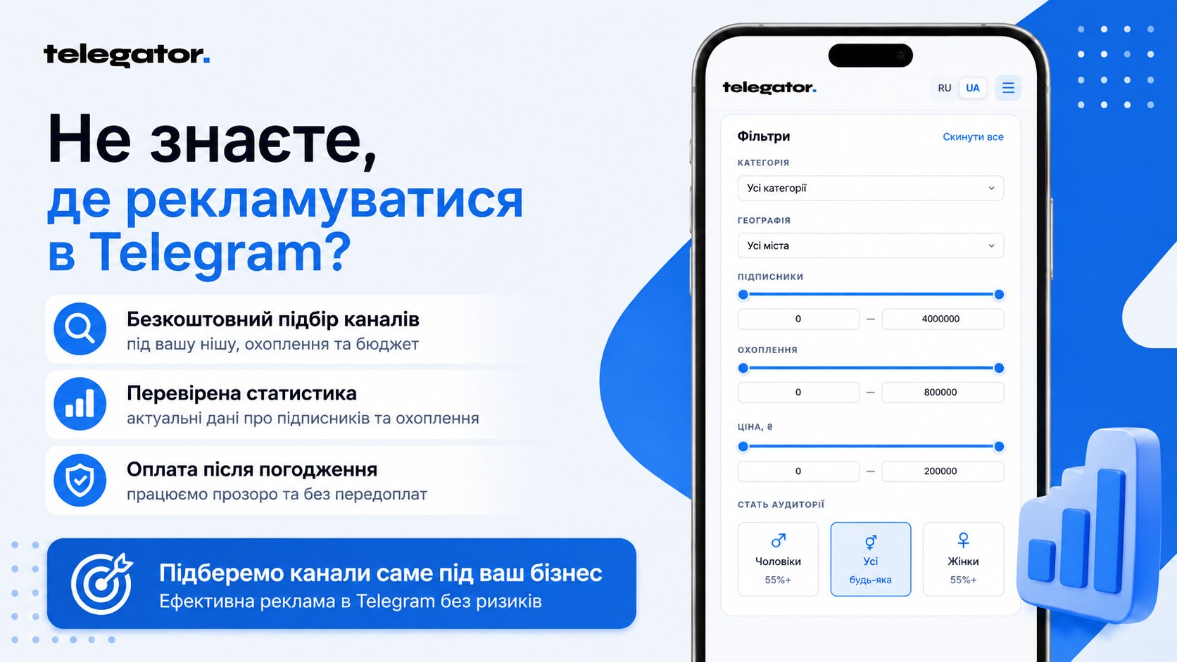 Біржа Telegator