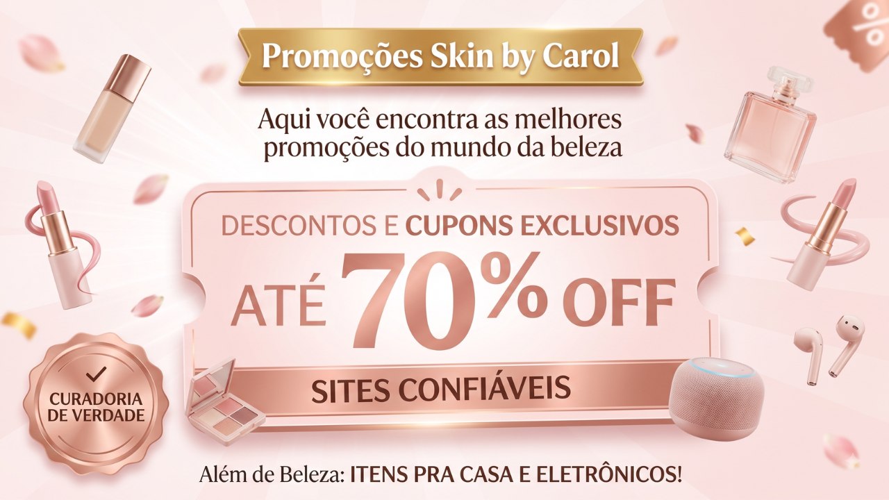 Promoções Skinbycarol 🚨