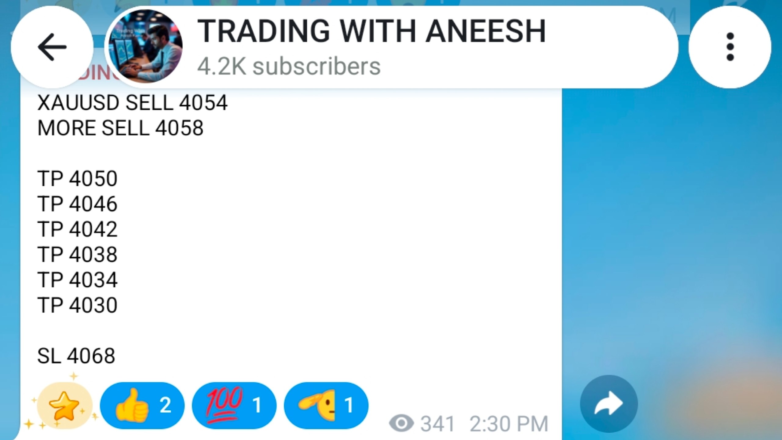 TRADING WITH ANEESH