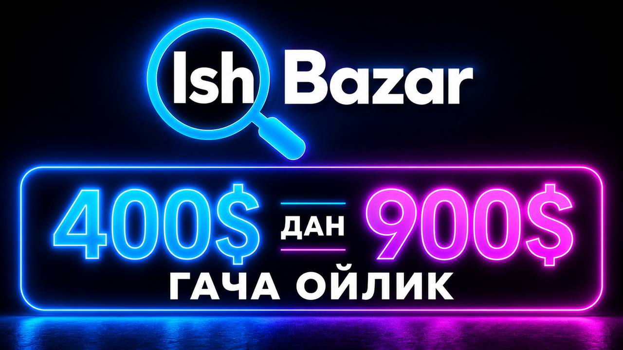 NAMANGAN ISH BAZAR