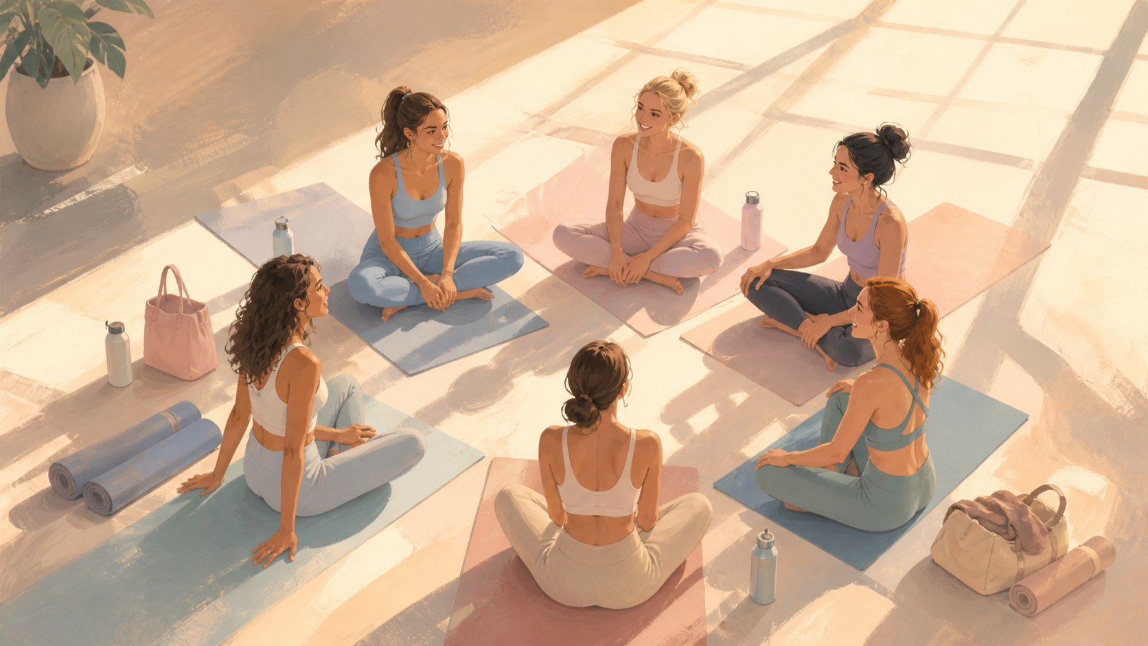 🧘♀️ Женский йога-клуб заботы о себе