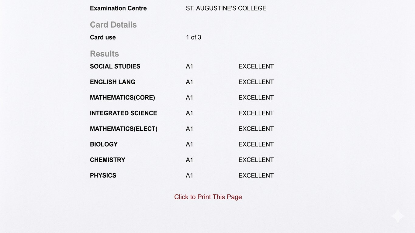 EXAM PLATFORM ‼️🇬🇭