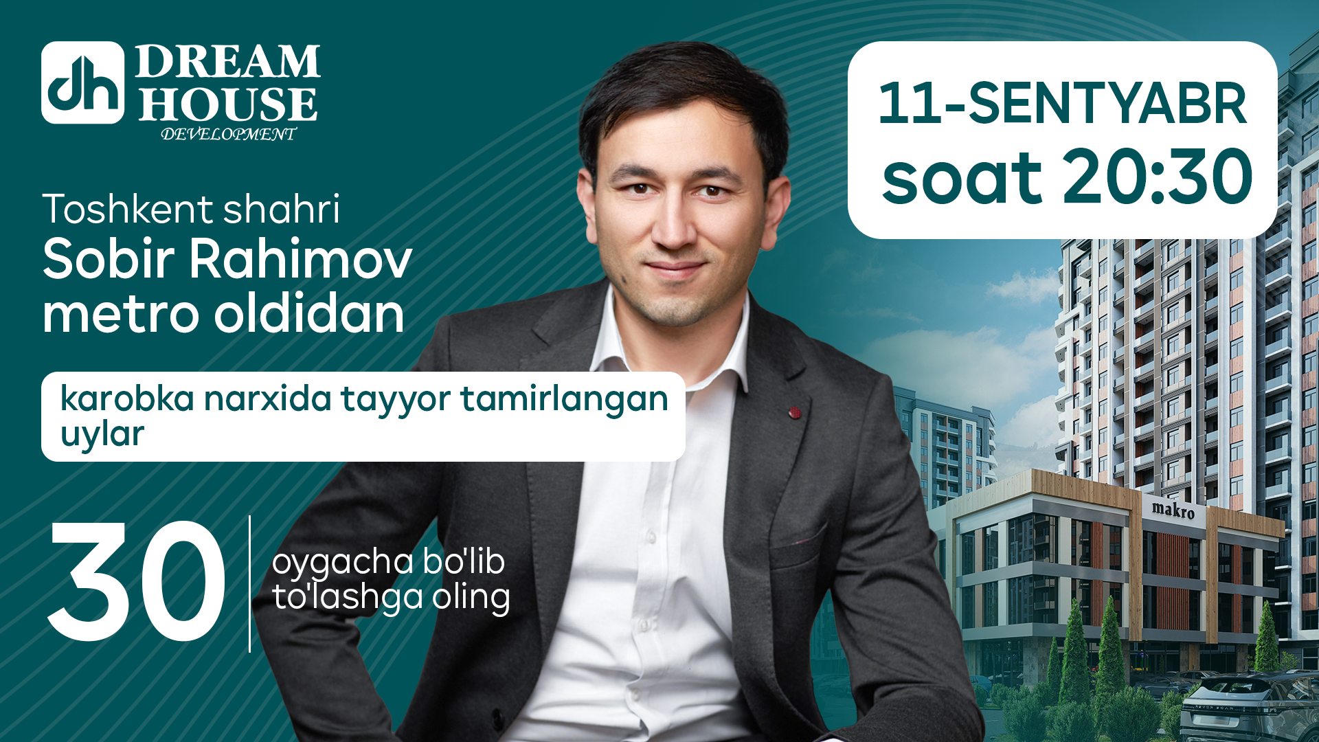 11-sentyabr | Do‘mbirobod City | Taqdimot