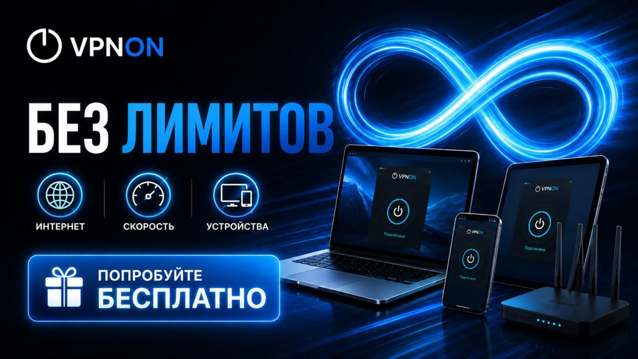 VPNON | Свободный Интернет
