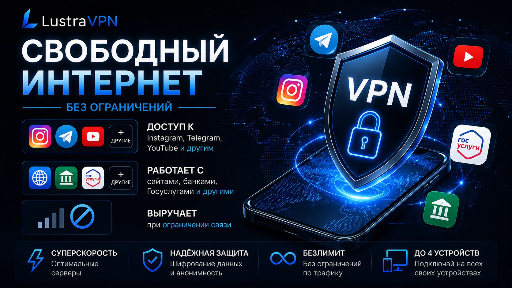 Lustra VPN