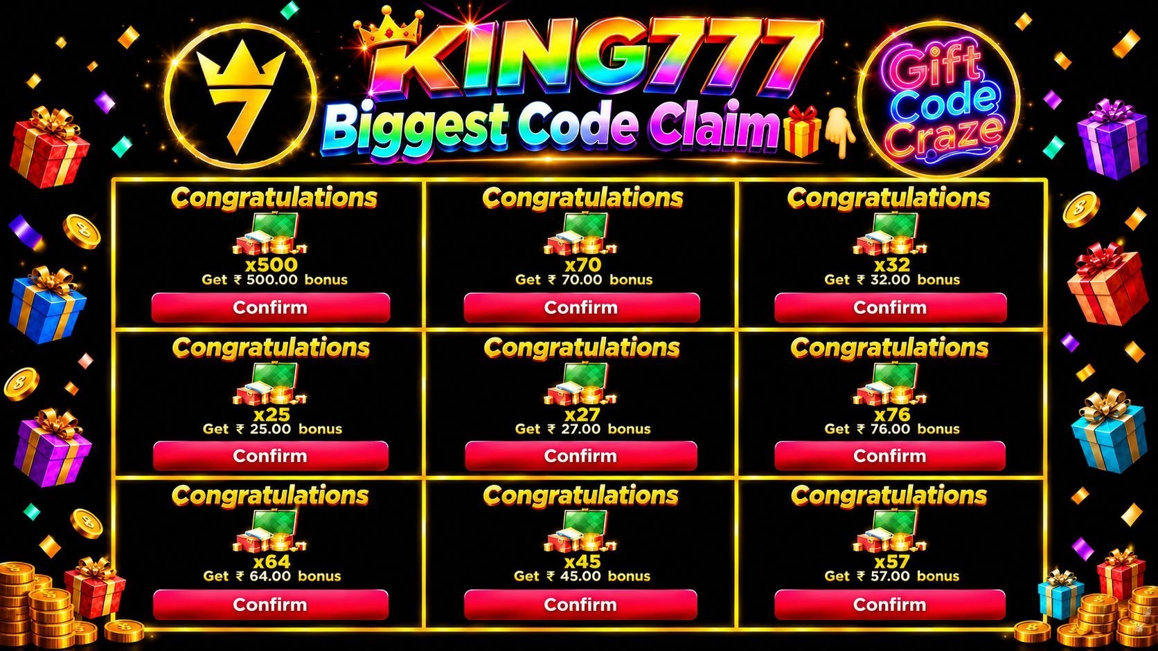 Gift Code Craze ๐